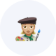 Senior designer icon