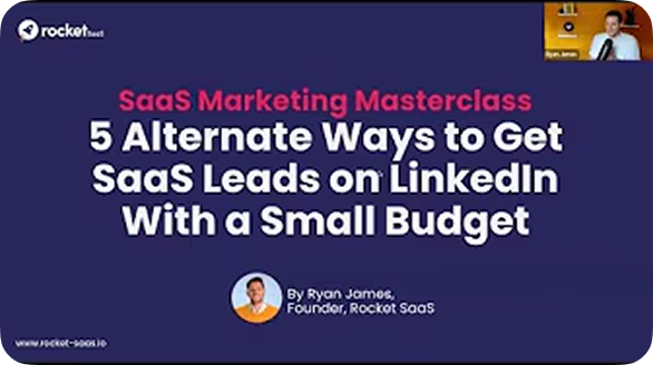 5 alternate ways to get saas leads on linkedin with a small budget