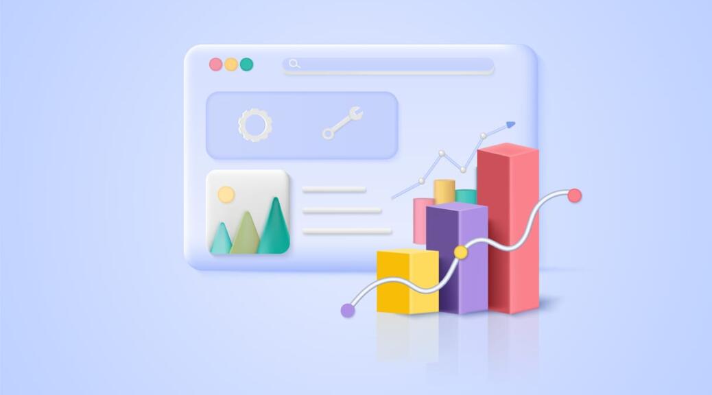 Illustrated time series chart
