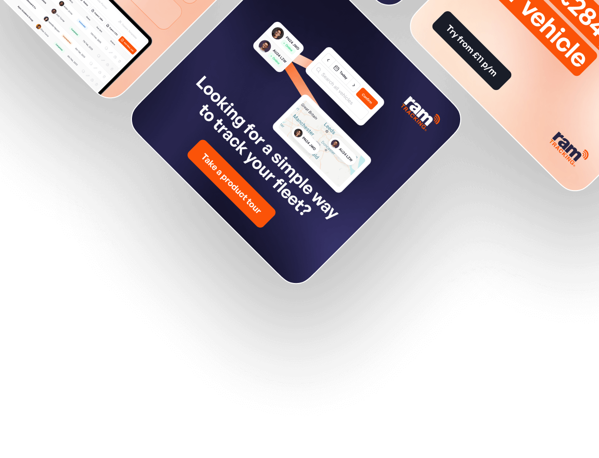 RAM Tracking website screenshot