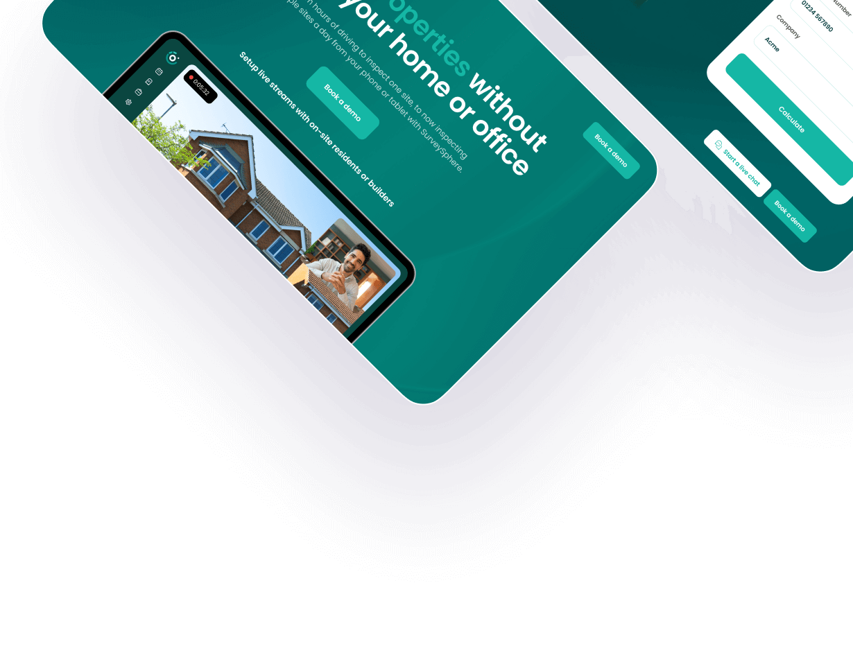 SurveySphere website screenshot